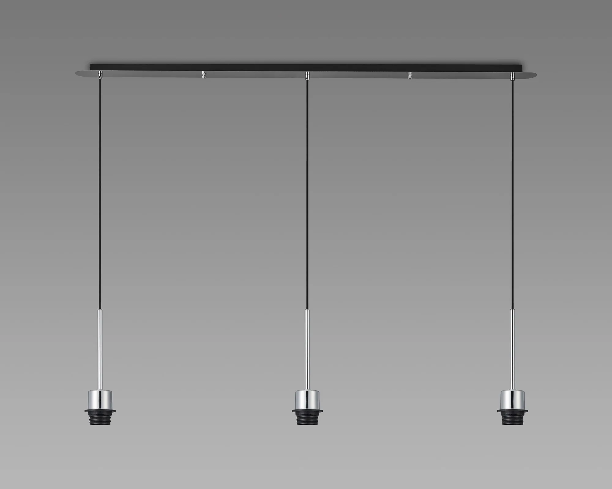 Carrie Polished Chrome Ceiling Lights Deco Linear Fittings